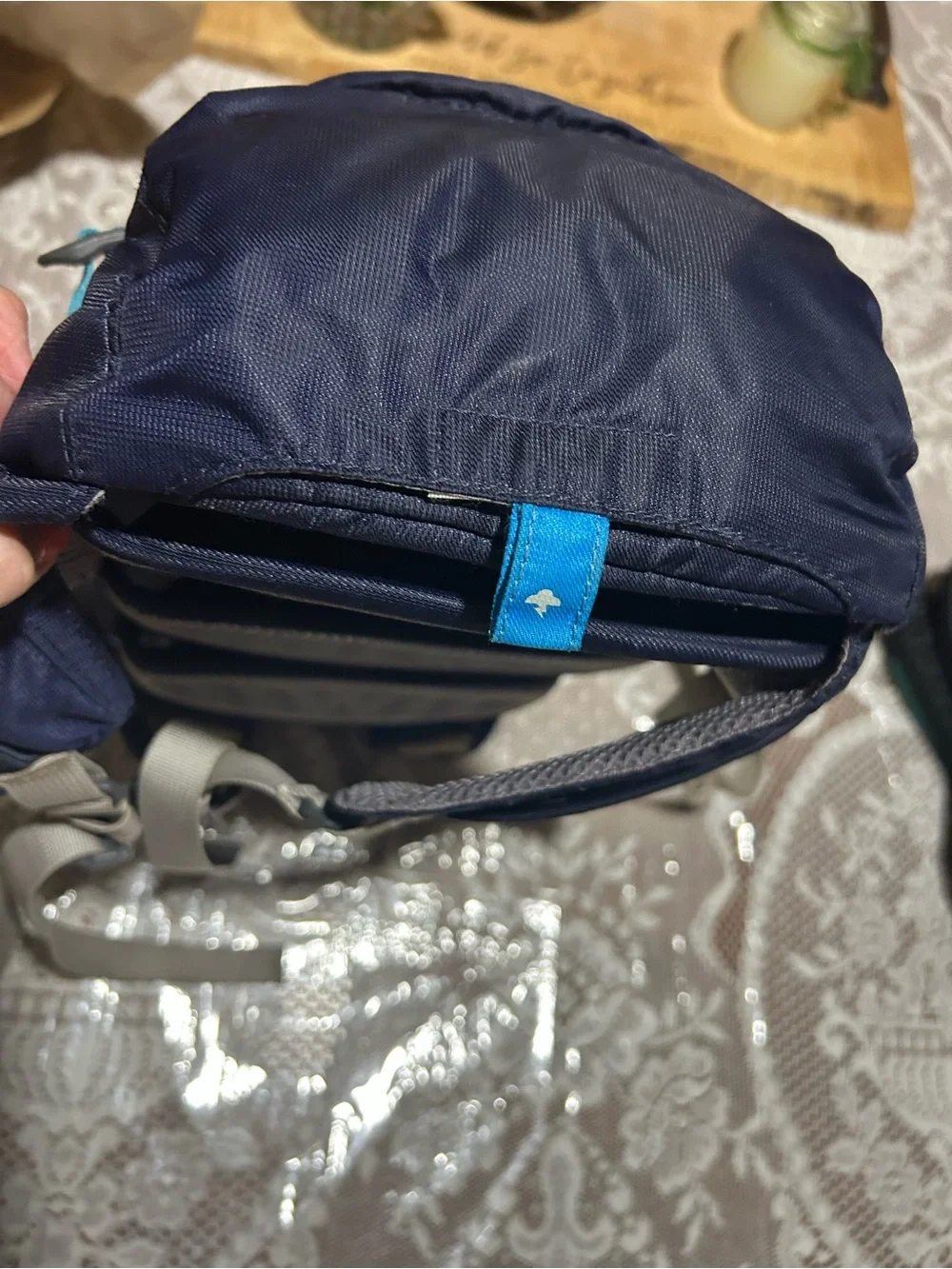Camelbak Navy and Bright Blue Hydration Backpack